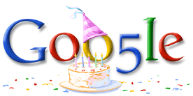 Logo Google : 5th_birthday.gif