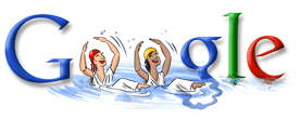 Doodle Google (8) : summer2004_synchro_swim.gif