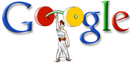 Doodle Google (8) : summer2004_weightlifting.gif