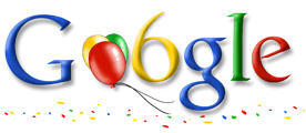 Logo Google : 6th_birthday.gif