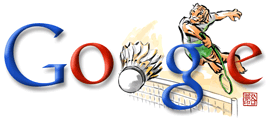 Doodle Google (14) : olympics08_badminton.gif
